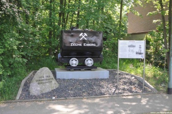 Gedenkstelle bei Eiberg Schacht 1 in 2011